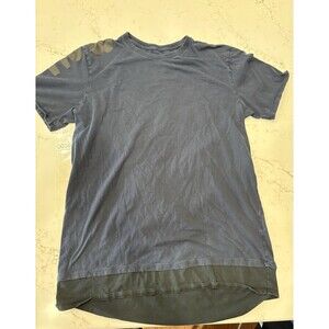 Nike Sportswear Longline Tee - size Extra Large- Navy- Black